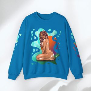 Pinup Waifu Back Sweatshirt